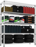 M MZG 5 Tiers Shelf 3300 lbs Steel Storage Shelving Utility Shelving Unit Steel by MEIGAOPLASTICANDMETALHKCOLIMITED