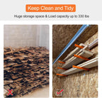 ultrawall wall mount wood organizer and lumber storage, package contents