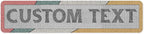 Custom Sign, Custom Street Sign, 11 Font Colors, 13 Font Styles, 4 Hole Options by MySignCenter