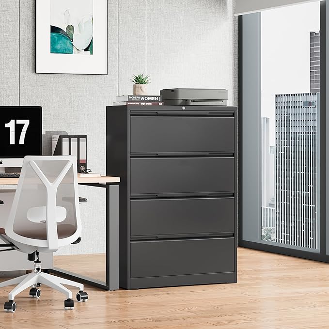 Bestoo 4-Drawer File Cabinet - Image 2