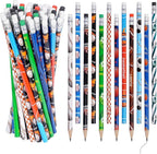 48 Pcs Sports Wooden Pencils by Rbenxia