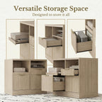3 drawer file cabinet, fluted filing cabinet for, close-up detail