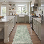 GENIMO 2'6''x6 Runner Rugs for Hallway, Machine Washable Non Slip Vintage Rugs - Image 3