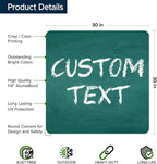 Custom Sign, Custom Street Sign, 11 Font Colors, 13 Font Styles, 4 Hole Options - Image 6