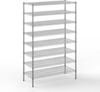 Regal Altair 21" Deep x 48" Wide x 74" Height Wire Shelving Kit | 8-Tier | NSF