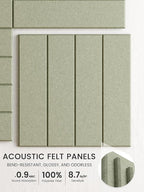 Bumusty Large Cork Board Alternative-36 x24 Felt Bulletin Board Tiles, - Image 3