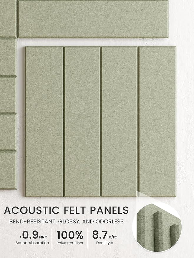 Bumusty Large Cork Board Alternative-47 x35 Felt Bulletin Board Tiles, - Image 3