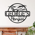 Personalized Metal Airplane Wall Art, Airplane Name Sign, Customized Pilot Name - Image 6