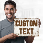 Custom Sign, Custom Street Sign, 11 Font Colors, 13 Font Styles, 4 Hole Options - Image 2
