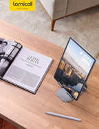 Lamicall Tablet Stand Adjustable, Tablet Stand : Desktop Stand Holder Dock - Image 7