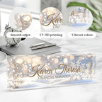 Custom Office Name Plate, Personalized Gifts - Image 3