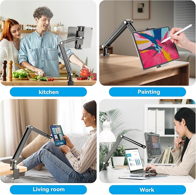 Jakeko Adjustable Tablet Mount for Desk - Image 7