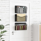 MINDEPOT Wall File Organizer, Hanging Wall Mounted File Folder Binder Holder - Image 6