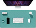 Auhoahsil Felt Desk Mat, Minimalist Large Mouse Pad XXL 35.5 x 15.7 in by Auhoahsil