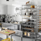 Regal Altair 24" Deep x 30" Wide x 86" Height Wire Shelving Kit | 10-Tier | NSF - Image 7