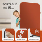DECOLAB Standing Room Divider, Portable Privacy Wall Partition - Image 4