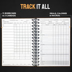 Nextnoid Hardcover Fitness & Food Journal - Image 2