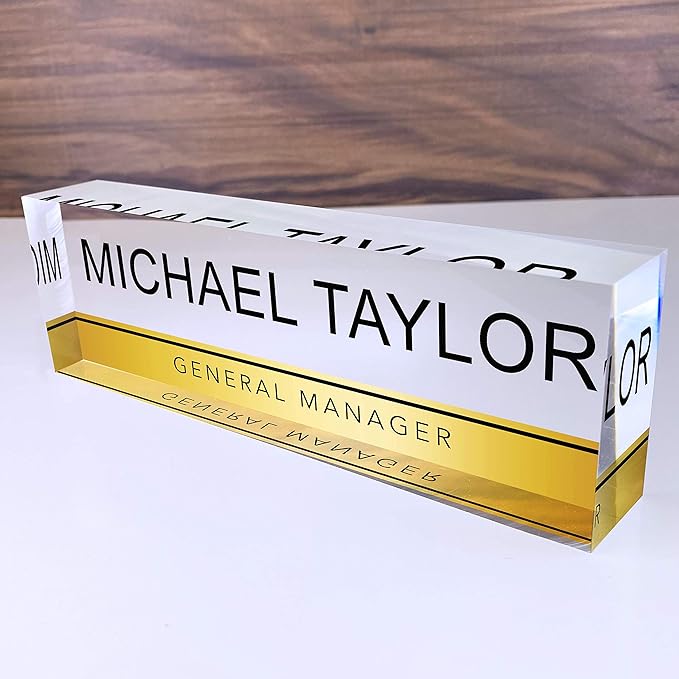 Artblox Personalized Name Plate by Artblox