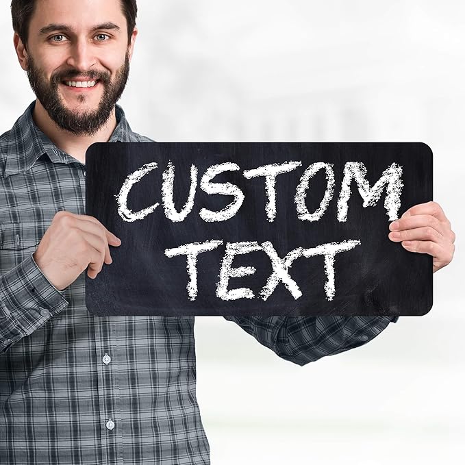 Custom Sign, Custom Street Sign, 11 Font Colors, 13 Font Styles, 4 Hole Options - Image 2