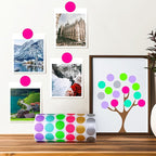 PARLAIM 3/4 Inch Round Permanent Adhesive Color-Code Dot Stickers, 1000 - Image 3