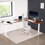 VIVO Electric Corner 84 x 63 inch L-Shaped Standing Desk, Memory Height - Image 7