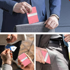 Business Card Holder for Women or Men, Business Card Case - Image 6