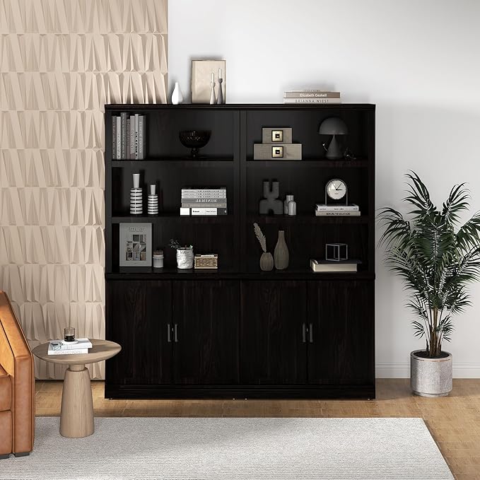 Bevfint 70 Inch Tall Bookcase - Image 4
