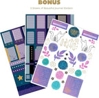 VIVID SCRIBBLES A5 Bullet DOTTED Journal – 160GSM Bleed-Proof Dotted Notebook - Image 5