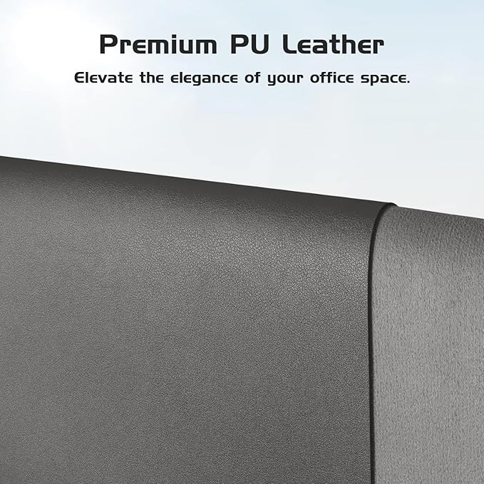Aothia Leather Desk Pad Protector, Office Desk Mat, Large Mouse Pad, Laptop - Image 2