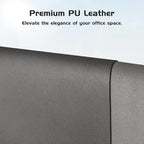 Aothia Leather Desk Pad Protector, Office Mat, Large Mouse Pad, Laptop Desk Pad - Image 5