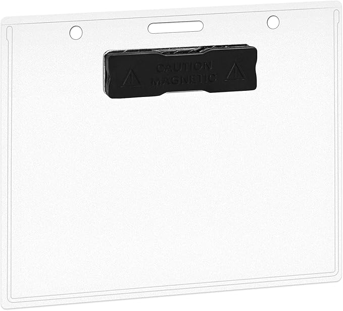 Amazon Basics Horizontal Magnetic Name Badge Holder - Image 2