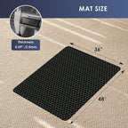 Vicwe Office Chair Mat for Carpet, Heavy Duty Chair Mat - Image 7