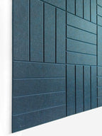 DECORITA Felt Bulletin Board Tiles | Modern Cork Board Alternative | Large Cork - Image 3