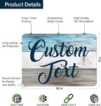 Custom Sign, Custom Street Sign, 11 Font Colors, 13 Font Styles, 4 Hole Options - Image 6