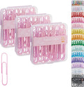 NEEWAY Colorful Large Paper Clips, 2 Inch Jumbo Paper Clips, 3 Pack of 50 by NEEWAY