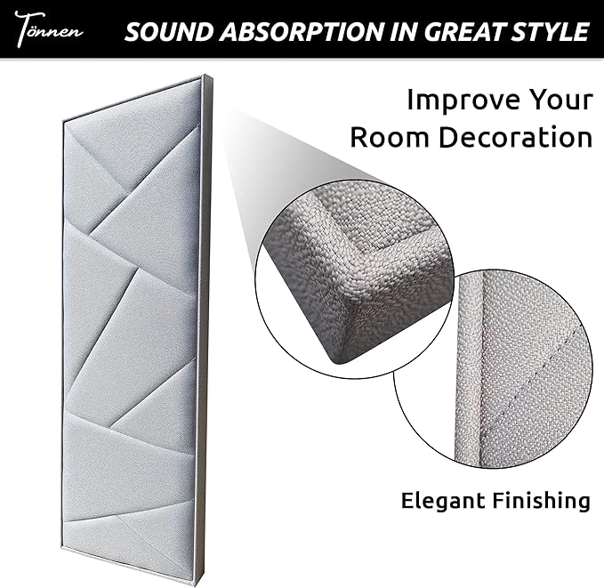 Tönnen Sublime Acoustic Panel | Professional Sound Absorbing Panel | Decorative - Image 5