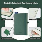 IN-LUXPRO Planner 2026 Daily Weekly and Monthly, 12 Months Spiral Bound - Image 6