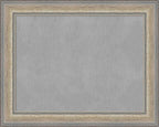 Amanti Art Silver Framed Magnetic Board 23x29 Medium Vision Board by AmantiArt