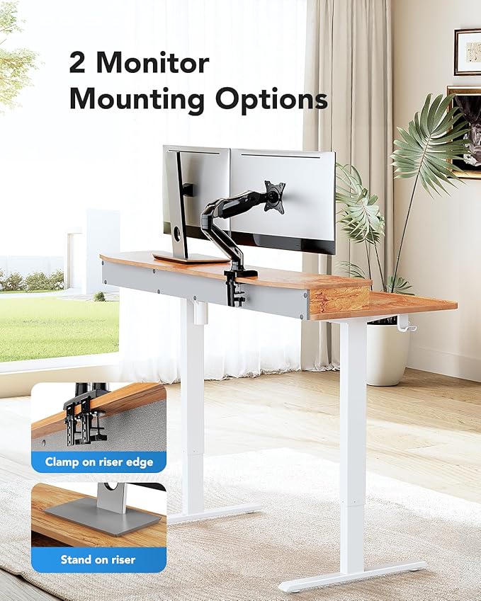 HUANUO 48″ x 24″ Electric Standing Desk - Image 4