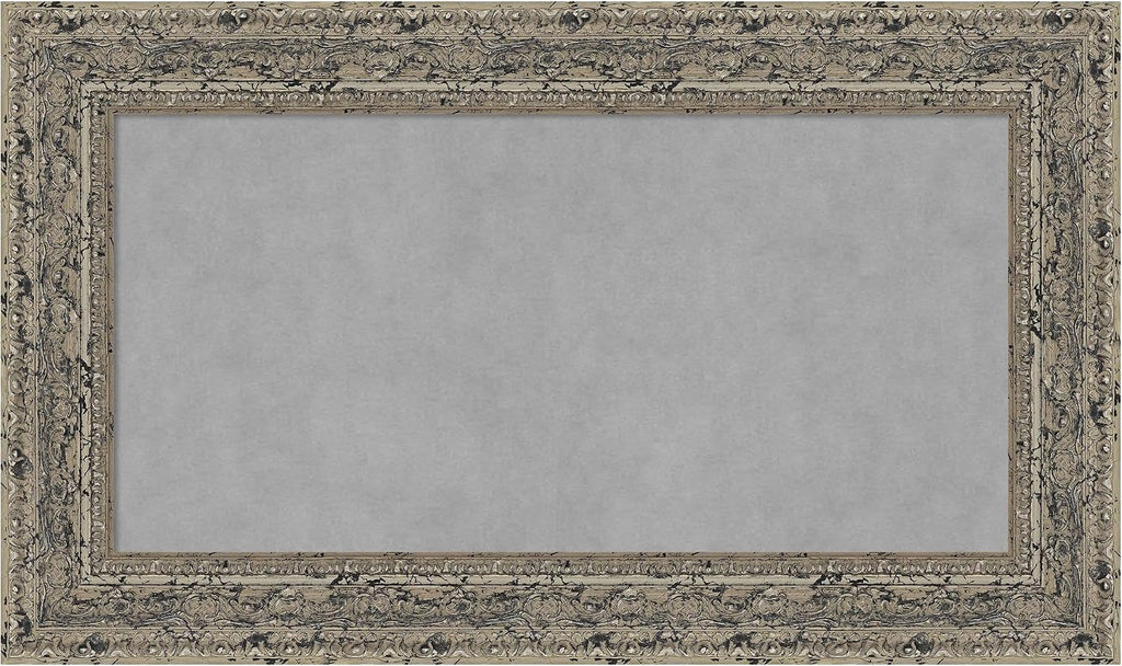 Amanti Art Silver Framed Magnetic Board 17x29 Small Vision Board