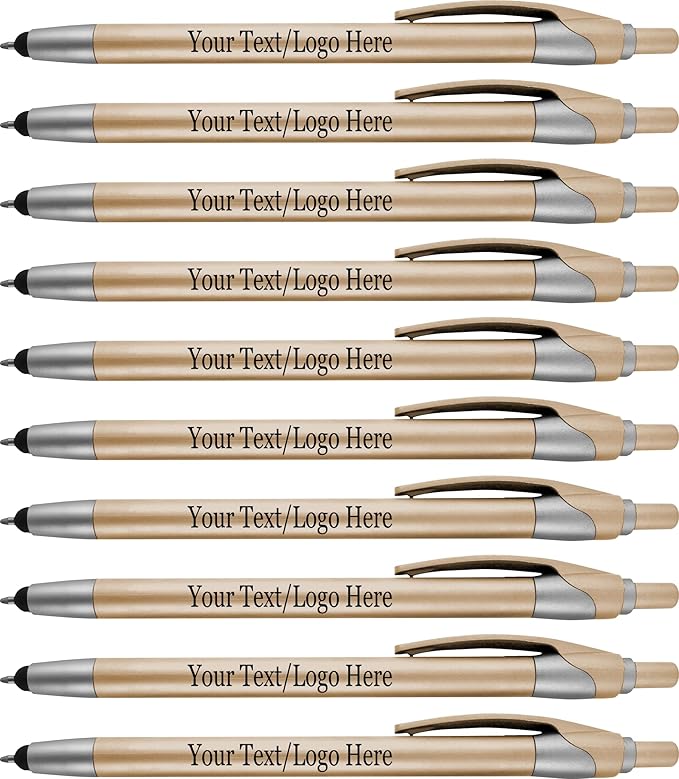 Personalized With your Custom Logo or Text Pens-Pack of 300- by Sypen