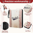 1080 Pockets Baseball Card Binder 9 Pocket, Trading Card Binder - Image 3