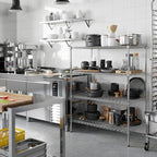 Regal Altair 24" Deep x 42" Wide x 54" Height Wire Shelving Kit | 4-Tier | NSF - Image 5