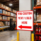 Custom Square Directional Signs - Image 6