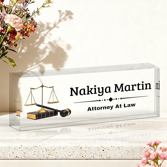 Ship Next Day-Custom Name Plate by Unknown