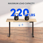 FLEXISPOT E6 3-Stage Dual Motor Electric Standing Desk 48 x 24 Sit Stand Up Desk - Image 6