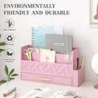 Wisuse Bamboo Desk Mail Organizer - Image 5