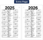 AT-A-GLANCE 2024 Daily Desk Calendar Refill, 3-1/2" x 6", Standard, Loose-Leaf (E7175024)