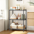 DurayLoly 3 Tier Metal Wire Storage Shelves, Adjustable Small Wire Shelving Unit - Image 6