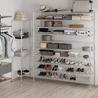Regal Altair 18" Deep x 72" Wide x 86" Height Wire Shelving Kit | 10-Tier | NSF - Image 5